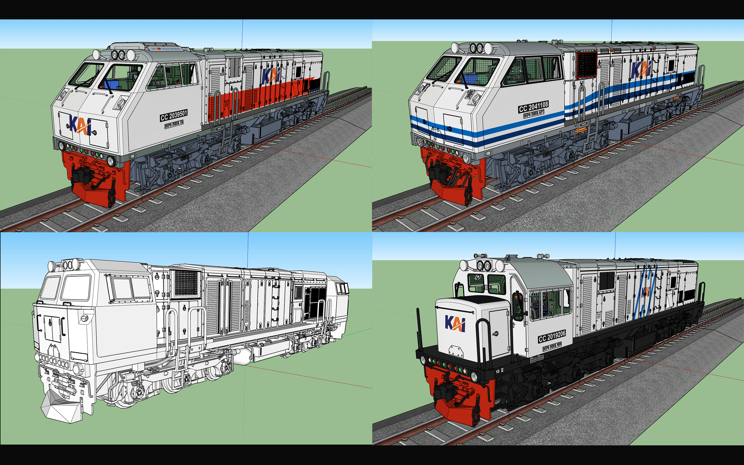 1. Indonesian Locomotives